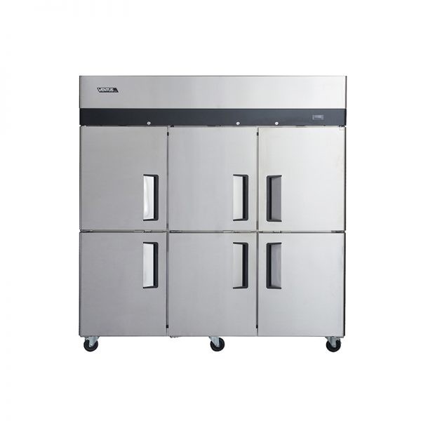 Freezer 6 Puertas Acero Inoxidable VF6PS1400